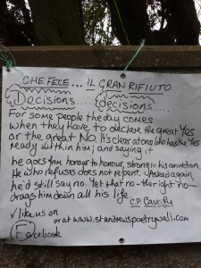 Che fece      what to do