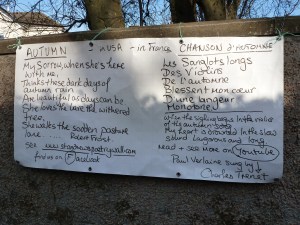 Robert Frost and Paul Verlaine